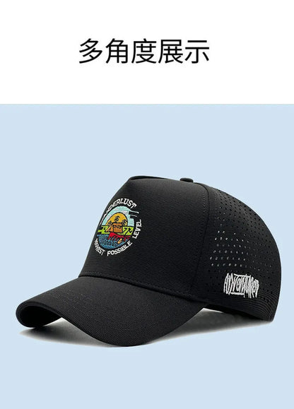 Casquettes de baseball à fond fermé, grande taille, en maille respirante, style « trucker », pour hommes à la tête large, casquette de sport haute, extra-large, 60 cm, 65 cm