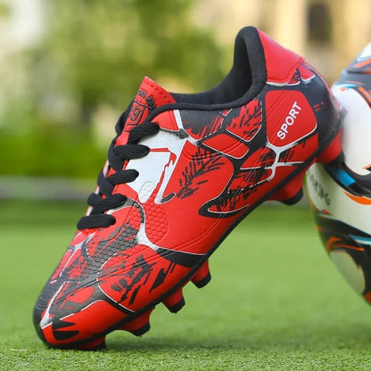 New Men's Soccer Shoes Kids Cleats Grass Adult Professional Football Boots Ultralight Non-Slip Boys Training Shoes