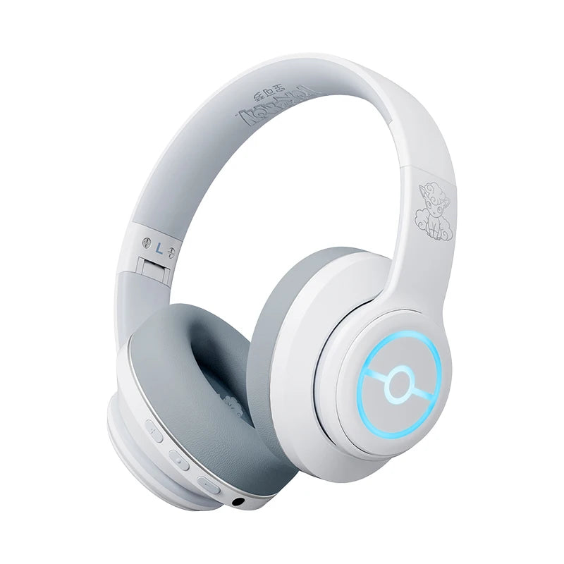 CHENFENG Wireless RGB Bluetooth Headphones with Active Noise Cancelling, HiFi Stereo Wireless Bluetooth Headphones with Microphone for Gaming, Music, Sports & Travel