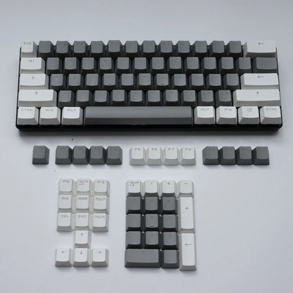 106 Keys Grey Red Keycaps PBT Specials Keycap Backlit Two-Color Key Caps For MX Switch 61/87104 Mechanical Keyboard