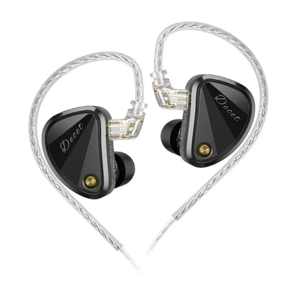 KZ Decet  Adjustable Earphones 10 Unit Upgraded Drive Earbuds Hifi Music Replaceable Cable 3D Printing Design 2PIN Cable