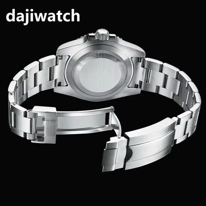 DIY Custom Automatic Watch Logo For Man High Quality NH35 Diving Mechanical Watches Sapphire Waterproof Ceramic Bezel 120 Click