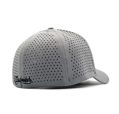 Gorra de béisbol para hombre con cabeza grande, parte trasera cerrada, ala corta de 5 cm, gorras ajustadas de malla, gorras elásticas totalmente cerradas, tallas 56-60 cm y 61-65 cm