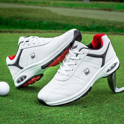 OIMKOI Men Golf Shoes Casual Breathable Waterproof Non-slip Golf Outdoor Training Shoes