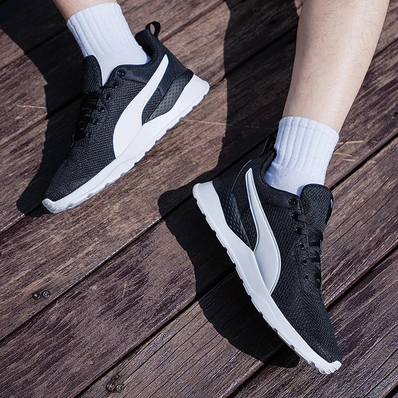 Chaussures Puma pour hommes et femmes, chaussures de course sur route légères et originales, chaussures de sport respirantes pour l'entraînement physique, chaussures de tennis d'extérieur avec amorti, baskets 371128-02-3.