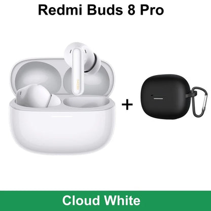 New Xiaomi Redmi Buds 8 Pro Wireless Bluetooth 5.4 Earbuds – 55dB Active Noise Cancelling TWS Earphones with AI Clear Call, 3-Mic System, Hi-Res Audio LDAC, Global Version