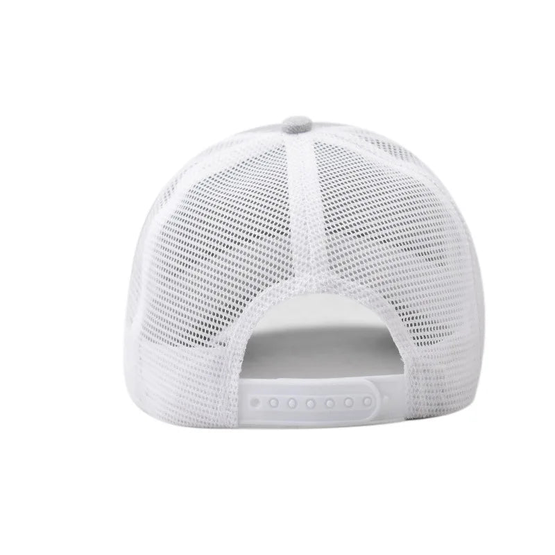 Cappellino da baseball per adulti, cappellino a rete, visiera curva poco profonda, cappello unisex, cappello estivo, cappello traspirante, cappellino da ombra, cappellino per primavera e autunno, cappellino hip hop aderente