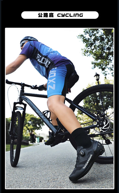 Zapatillas de ciclismo unisex nuevas, profesionales, ligeras, de lujo, originales, de carretera, de goma, para MTB, de competición, de moda, para bicicleta urbana y deportes callejeros