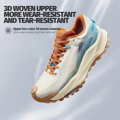 361 Degrees WUXIA 2 Laufschuhe, leicht, atmungsaktiv, dämpfend, rutschfest, weich, Outdoor-Wanderschuhe, vielseitige Sneaker für Herren, 672542201