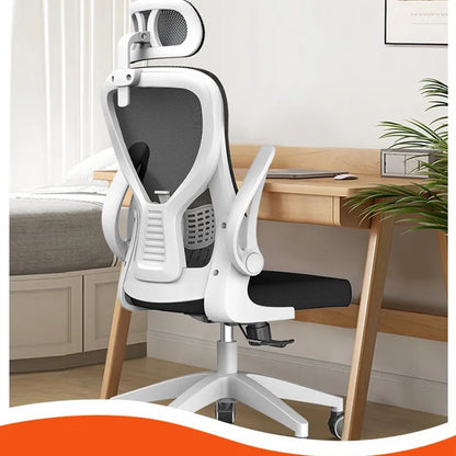 Bluesdeer-Chaise de bureau en maille réglable, chaise de travail à dossier haut, soutien lombaire, repos de sauna réglable, recommandé pour la maison