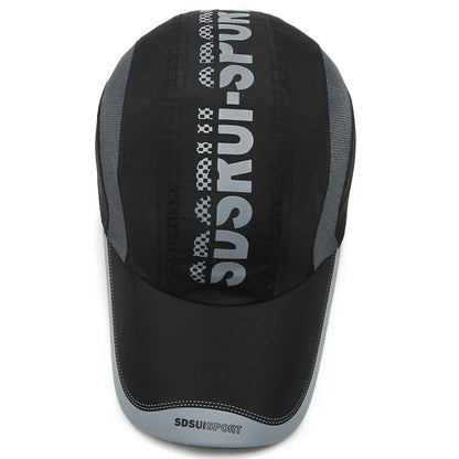 Stay Protected in Style: UV Protection Baseball Cap with Quick-Drying Soft Top, Breathable Strapback for Hiking, Fishing & Outdo