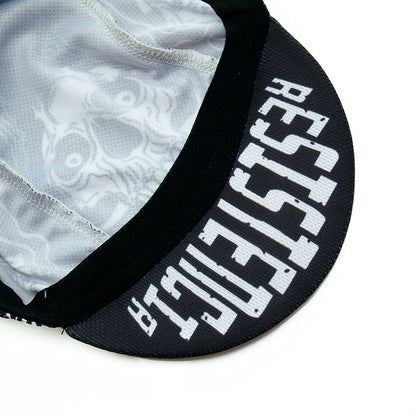 Cappellino da ciclismo con teschio per uomo e donna, cappellino sportivo da esterno, estivo, traspirante, da indossare sotto il casco da ciclismo