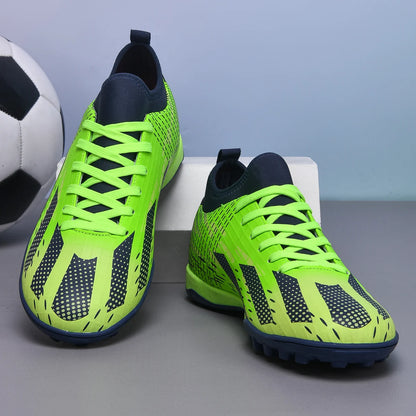 Chaussures de football pour homme, chaussures de futsal, chaussures de football en salle, sport, match, entraînement, enfants, crampons TF, gazon, cheville, best-seller, haute qualité, légères