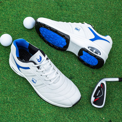 OIMKOI Men Golf Shoes Casual Breathable Waterproof Non-slip Golf Outdoor Training Shoes