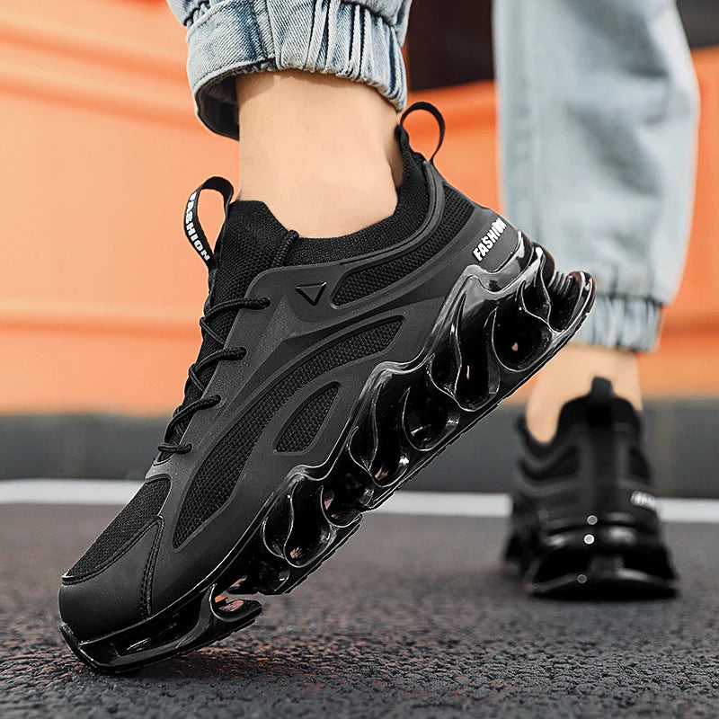 Chaussure Homme Chaussures de course respirantes pour hommes, baskets décontractées pour hommes, chaussures de tennis pour hommes, entraîneur de course, mocassins à la mode, luxe