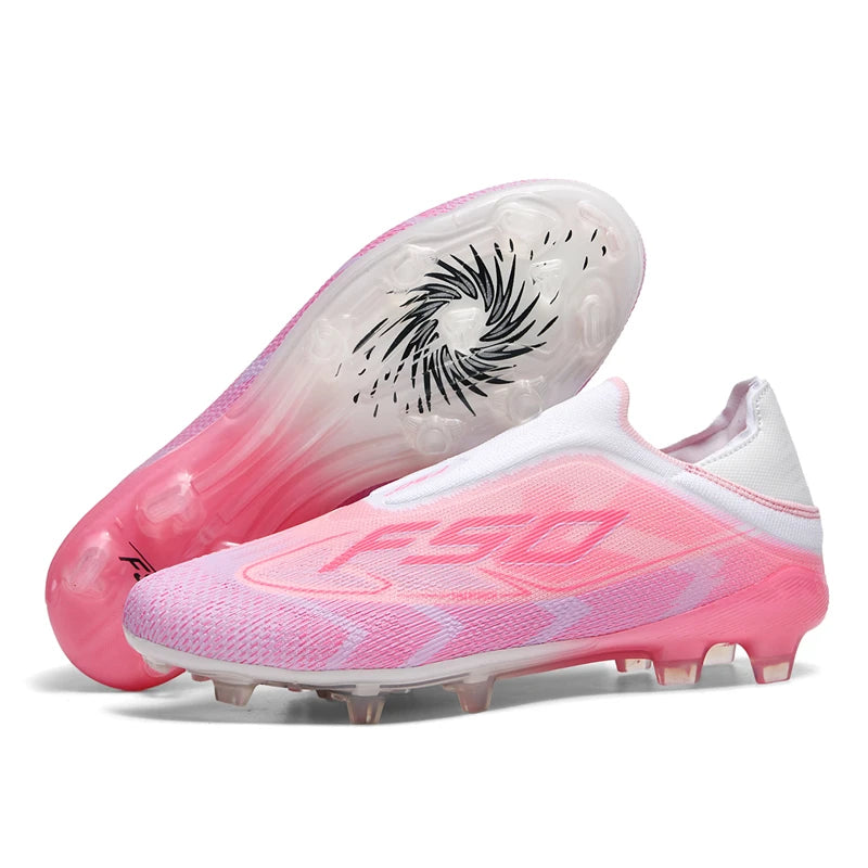 Chaussures de Football originales professionnelles pour hommes, confortables, de haute qualité, bottes de Football rapides pour entraînement, chaussures de Football ultralégères