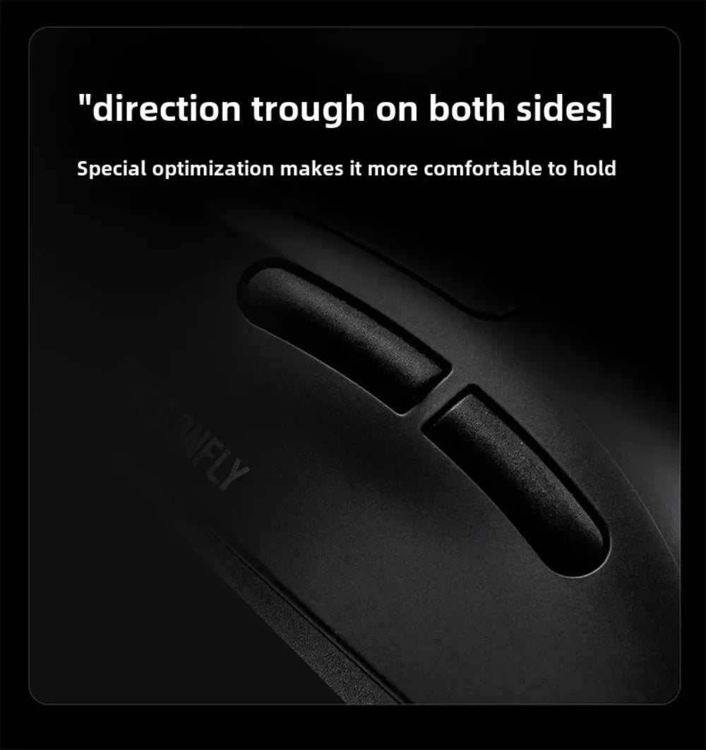 ATK Dragonfly A9 Wireless Gaming Mouse, PAW3950 Sensor, Tri-Mode Bluetooth Mouse, 30,000 DPI, 8KHz Polling Rate, Lightweight Ergonomic Esports Mouse