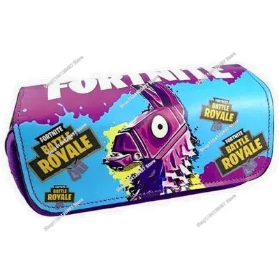 Fortnite Battle Royale Pencil Case for Kids Cartoon Stationery Storage Pen Box School Supplies Birthday Gift