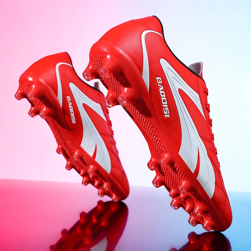 Chaussures de Football respirantes pour hommes, baskets de Futsal ultralégères d'entraînement professionnel, crampons d'herbe unisexes, Sport de Match