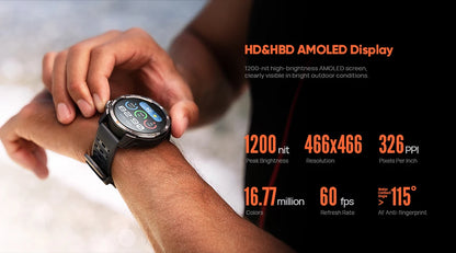 Mibro GS Pro2 Smartwatch 1.43'' AMOLED Screen 5ATM Waterproof Bluetooth Calling GPS 150 Sports Modes Smart Watch for Men Women