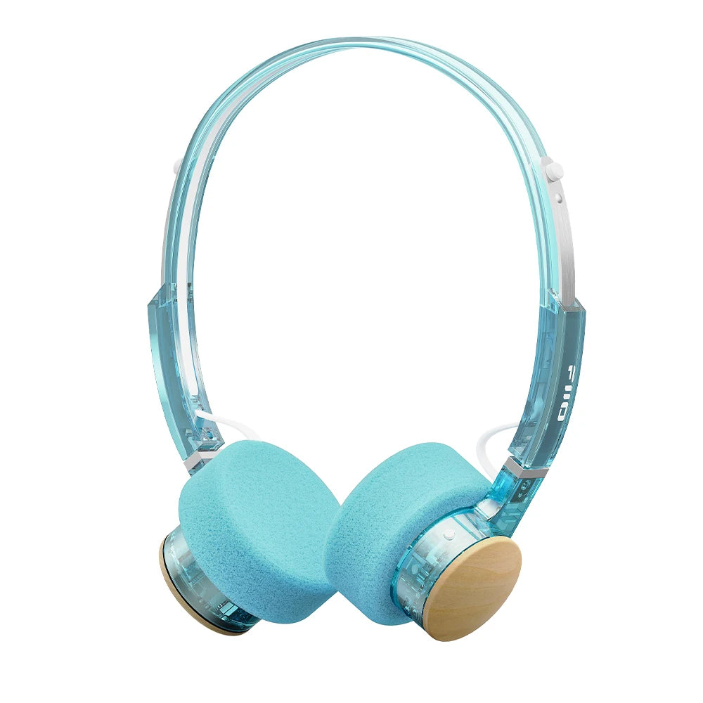 FIIO EH11 On-Ear Bluetooth Headphones – Hi-Res LDAC Wireless Bass Headset, 30H Battery, Dual Device Connection & Lightweight Retro Design