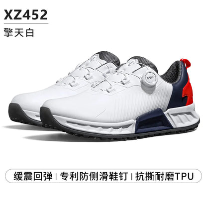 PGM golf shoes men's cushioning rebound sneakers knob men's shoes wear-resistant TPU waterproof shoes