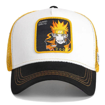 Baseballová čepice Naruto Snapback Uchiha Itachi Anime Styles – čepice pro muže i ženy, hip hop, pro tatínky, nastavitelná síťovaná čepice, trucker čepice