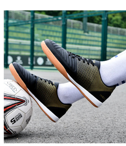Scarpe da calcio indoor da uomo, scarpe da futsal professionali, scarpe da calcio da uomo antiscivolo, scarpe da calcio originali per campi in dura, Chuteira Society Futebol