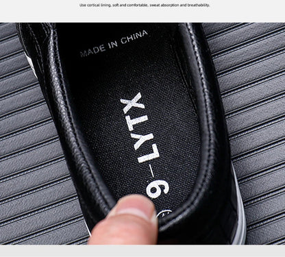 Baskets montantes en toile pour hommes, chaussures de Skate décontractées à lacets, toutes noires, pour étudiants, semelle plate, chaussures de Sport confortables