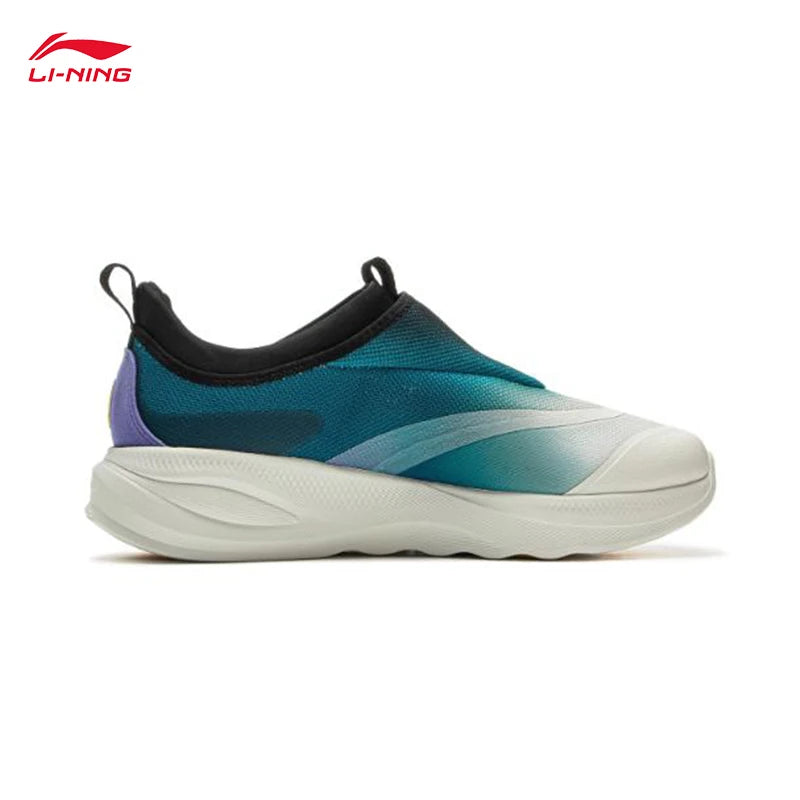 Pánská vycházková obuv LI-NING SOFT GO 2 nazouvací s měkkým silným podpatkem, pohodlná odolná sportovní volnočasová obuv AGLV005