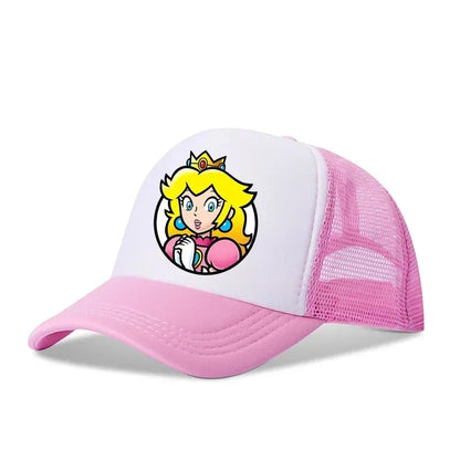 Casquettes de baseball décontractées Mario, casquettes universelles en polyester, articles pour enfants et chauffeurs routiers, casquettes ajustables pour adultes, accessoires d'anime