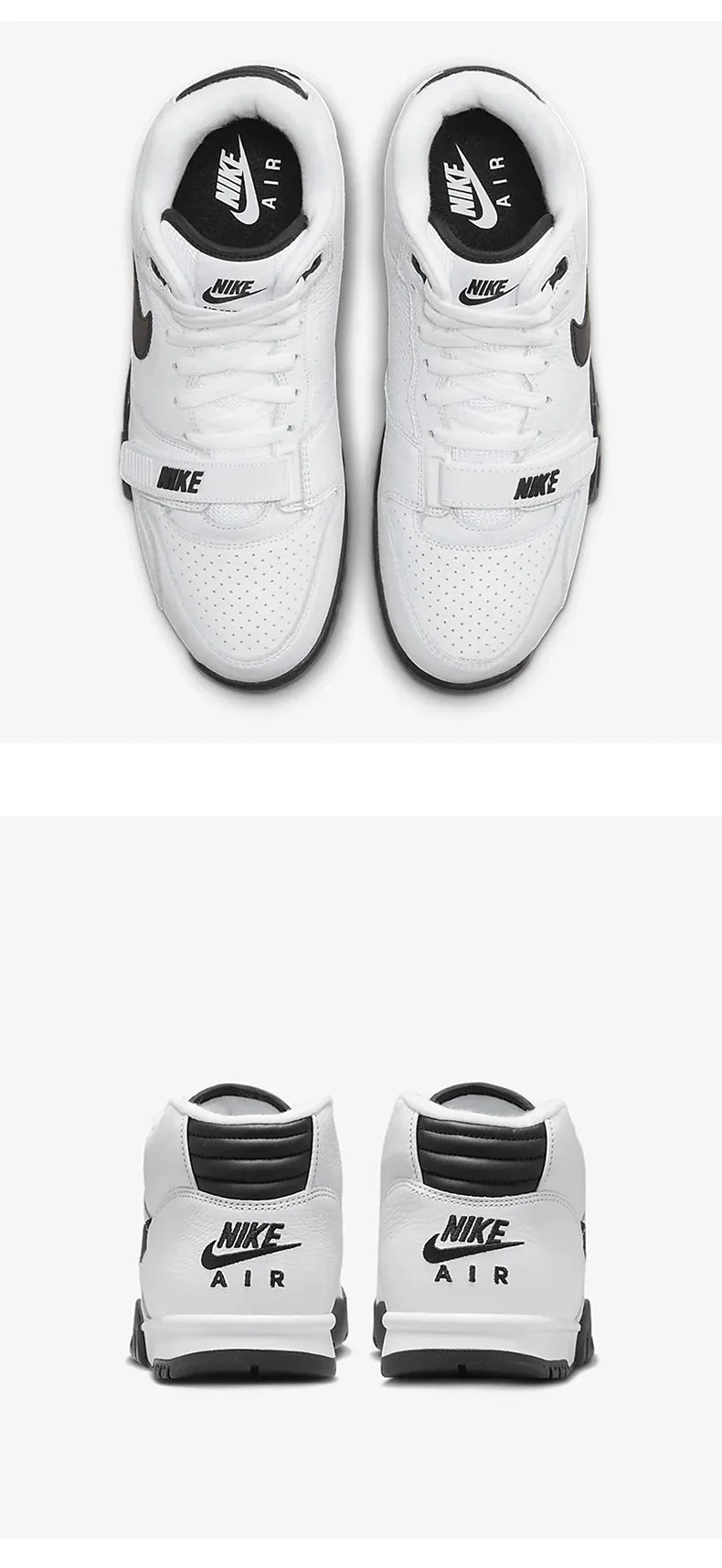 Nike Authentic Men's Air Trainer 1 Velcro Casual Sneakers FB8066-100
