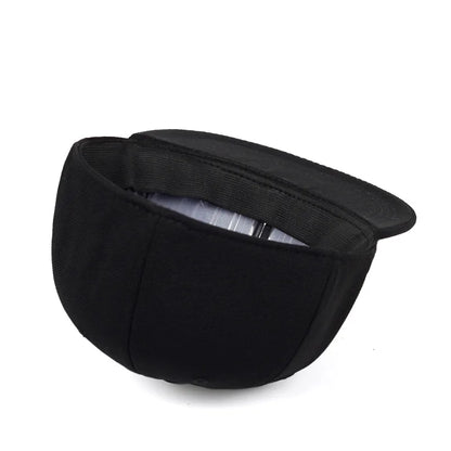 Casquettes Snapback fermées à l'arrière, non réglables, pour homme, de qualité, style hip-hop, ajustées, pour adulte, couleur unie, casquettes de baseball, 57-58 cm, pour petits visages
