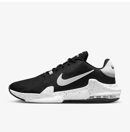 Nike Official Genuine Impact 4 Men's Lace-Up Durable Basketball Shoes DM1124-011