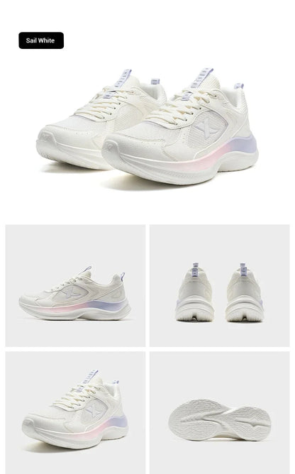 XTEP Running Shoes For Women 2025 Summer New Elastic Comfortable Wear-Resistant Training Professional Sports Shoes 875218110067