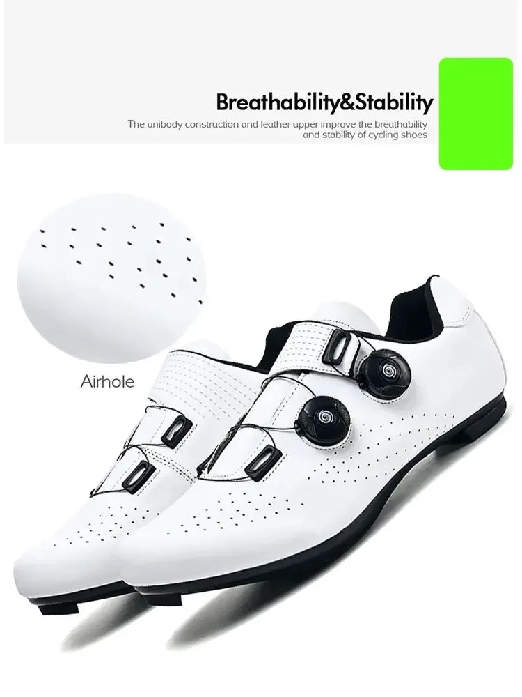 Professional Mountain Bike Cycling Shoes MTB Flat Cleat SPD Shoes Outdoor Self-Locking Big Size 47 Racing Bicycle Sneakers Men