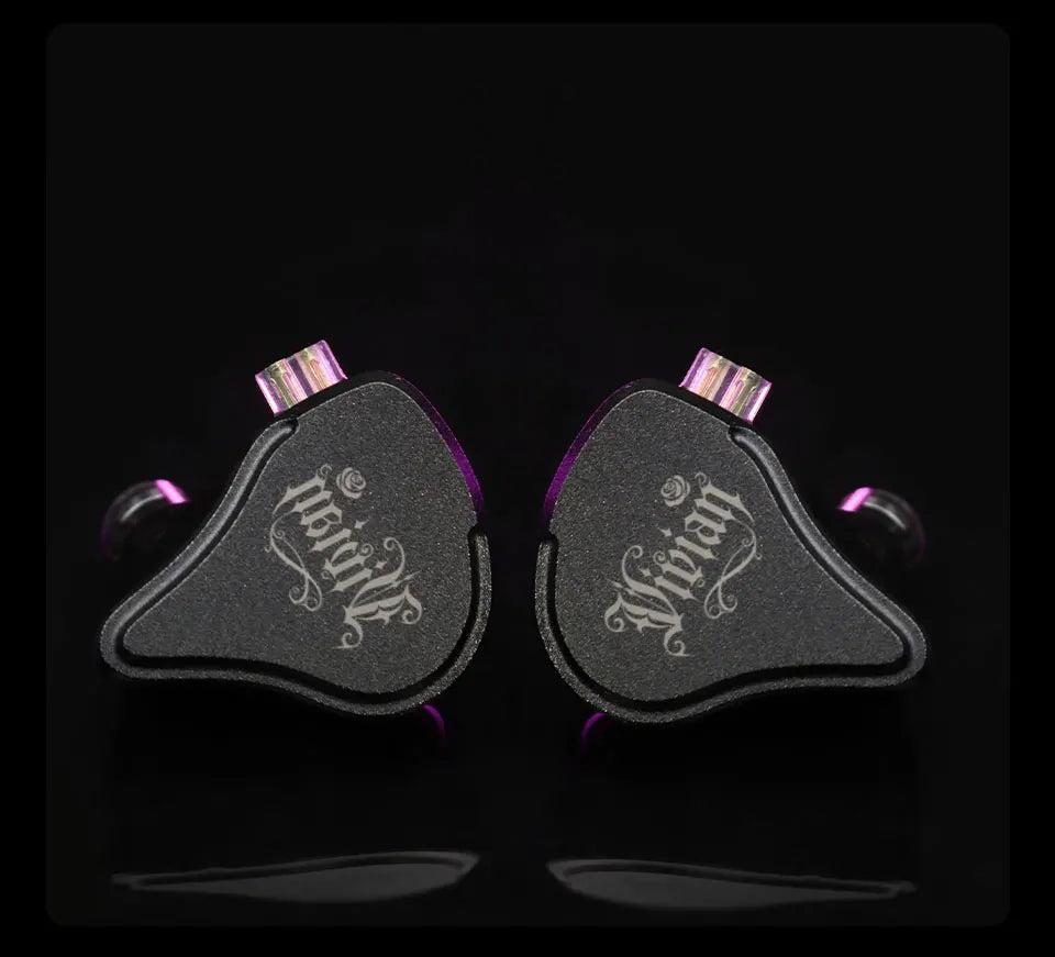 CVJ Vivian HiFi In Ear Earphones with 10mm Dynamic Driver, Wired Gaming Earphones, Detachable 0.78mm Cable, High Fidelity Sound Quality Earbuds
