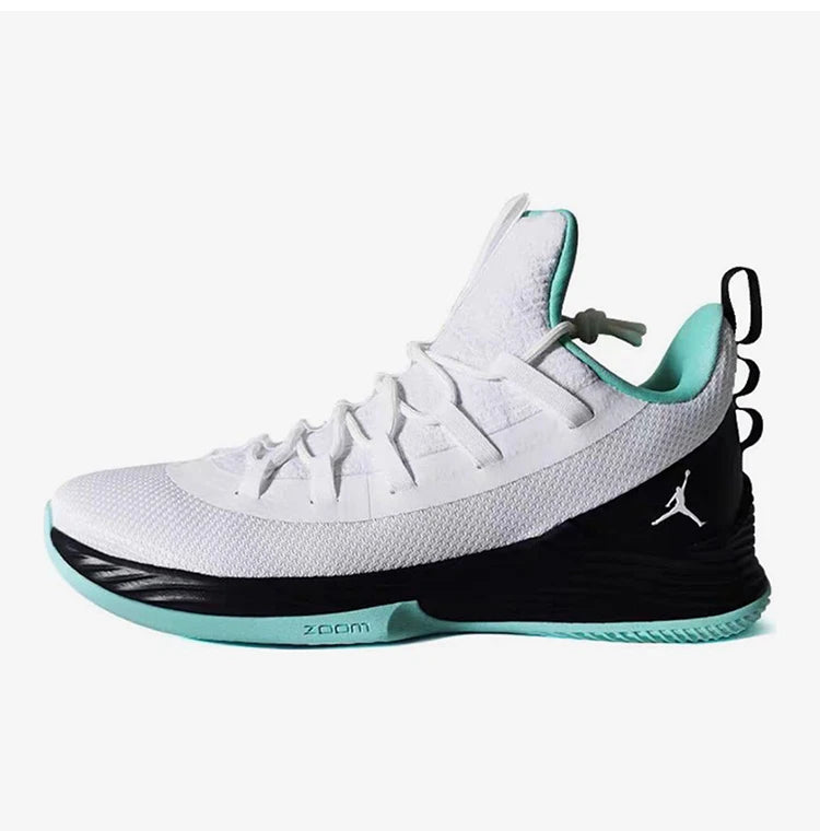Oryginalne męskie buty do koszykówki Nike Jordan – amortyzujące, w stylu retro, wytrzymałe, model AH8110-114