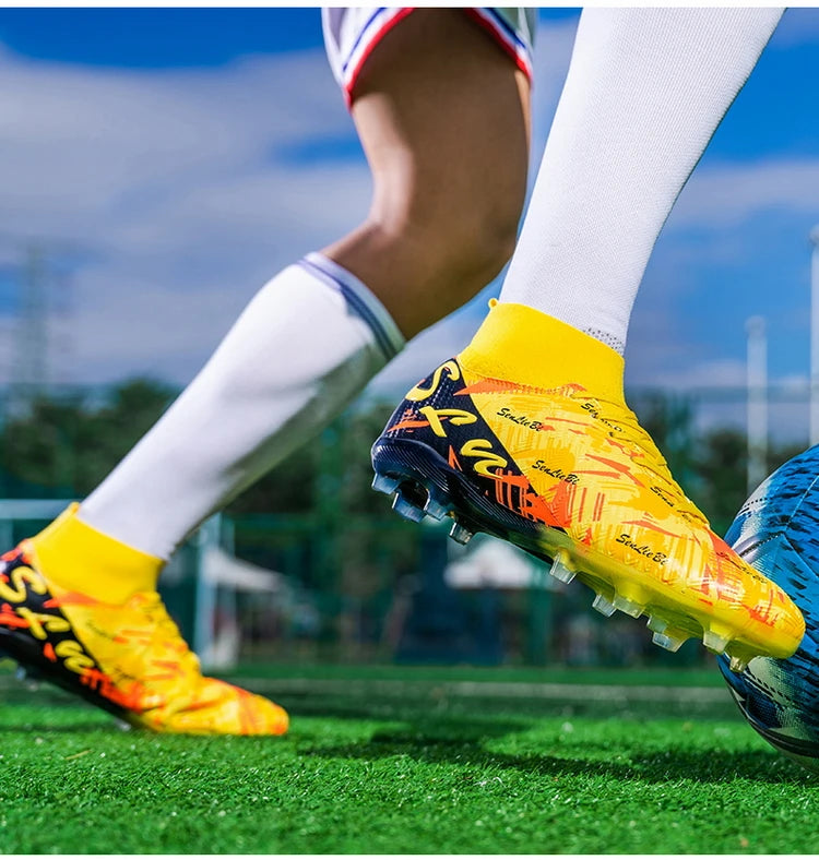 Botas de fútbol profesionales para hombre, zapatillas de fútbol Society, tacos de fútbol FG ultraligeros para entrenamiento, calzado deportivo de fútbol para exterior