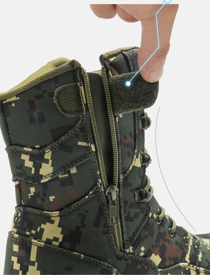Hiking Shoes Men Boots Wear-resistant  Breathable Casual Sports Shoes Men Ankle Boots Comfortable Outdoor High-top Boots Men