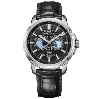 BORIAGE(BOAIJIUA) Fully Automatic Mechanical Men's Watch Original Design Mechanical Watches  Waterproof Luminous Wristwatch