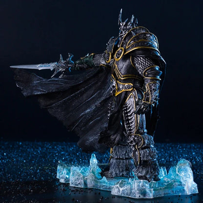 36cm World of Warcraft Game Peripherals 7th Lich King Illidan Stormrage Anime Figure Model Desktop Decoration Gifts Toys Kids