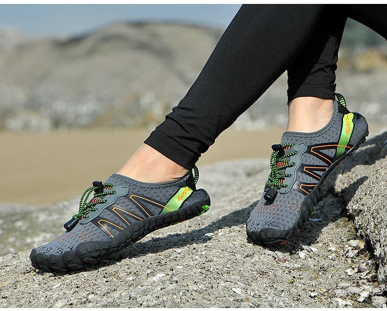 Men Aqua Shoes Water Swimming Shoes Women Sneakers Boys Child Barefoot Shoes Beach Sandals Quick-Dry River Sea Diving Gym