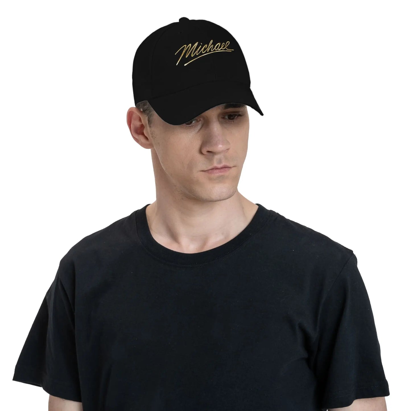 Michael Biopic Logo Sun Baseball Cap Michael Jackson Summer Casual Hip Hop Hats For Men Adult Hunting Camping Baseball Caps