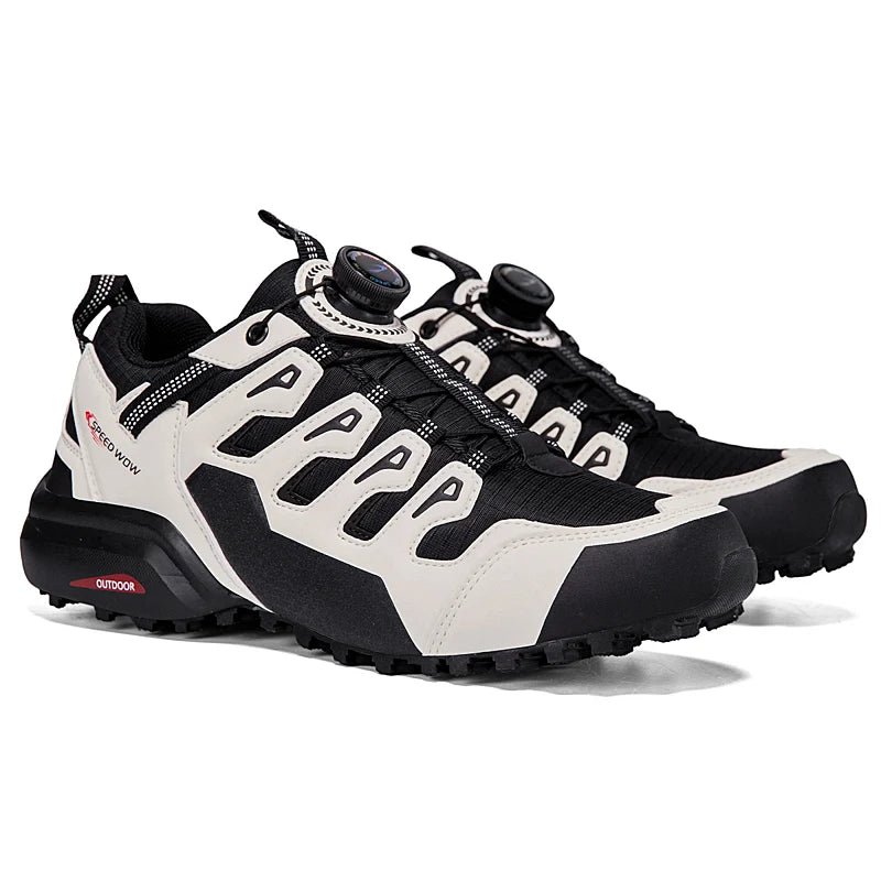 Lightweight Anti-slip Hiking Shoes Magnetic Closure Outdoor Adventure Sneakers