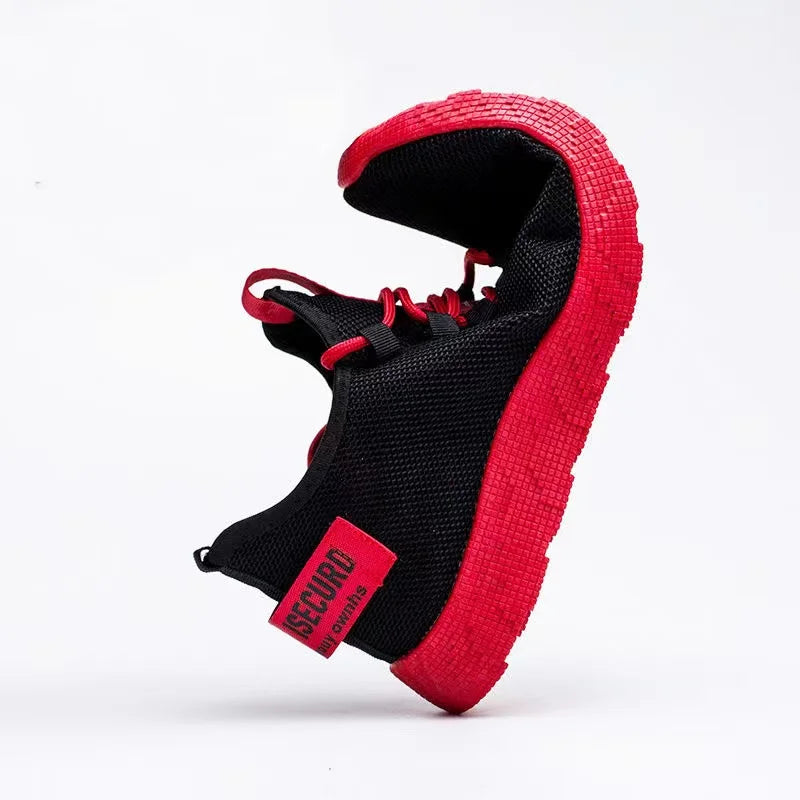 Leichte Herren-Sneaker, lässige Mesh-Sportschuhe für den Sommer, Outdoor-Schuhe für Herren mit weicher Sohle, atmungsaktiv, komfortabel und modisch, trendige Laufschuhe