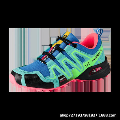 Autumn Hiking Shoes Women Men Low-top Style All-match Non-Slip Flat Training Sneakers Unisex Walking Trendy Sports Casual Shoes