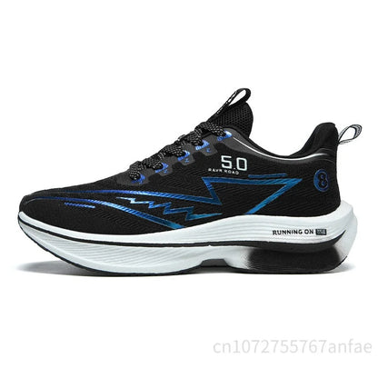Men's Running Shoes Carbon Board Light Ultra Cushion Breathable Marathon Shock Absorption Support Sneaker Woman Comfy Sport Shoe