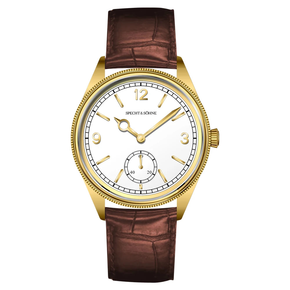 Specht & Söhne New Arrivals 1908 Automatic Watches For Men Stainless Steel Seagull Movt Mechanical Wristwatch 50M Waterproof