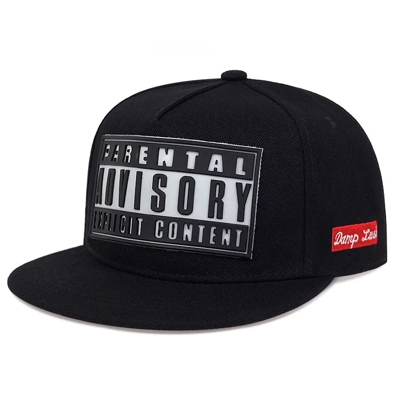 Casquette à visière plate, tendance, avec patch, à fermeture à pression, style hip-hop, à blocs de couleur, unisexe, légère, anti-UV, « dad hats » pour femmes et hommes